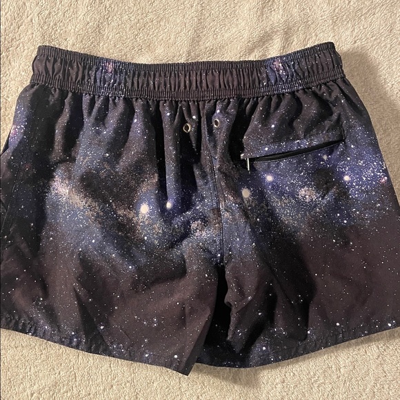 2xist Navy and White Swim Shorts - Picture 3 of 3